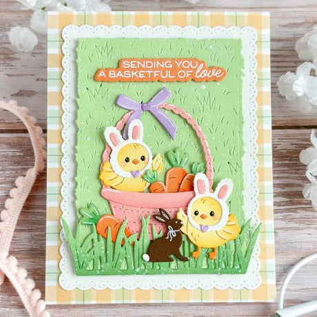 Waffle Flower - Postage Collage Egg Hunt Icons Die