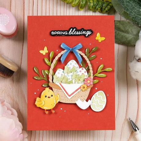 Waffle Flower - Postage Collage Egg Hunt Icons Die