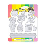Waffle Flower - Floral Shelf Die
