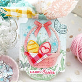 Waffle Flower - Postage Collage Spring Silhouettes Stamp Set