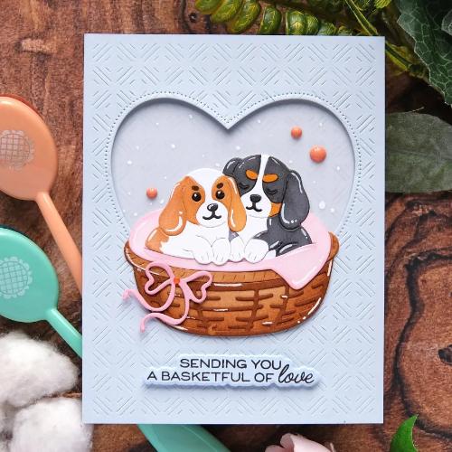 Waffle Flower - Basketful Base Die