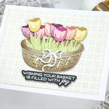 Waffle Flower - Basketful Base Die