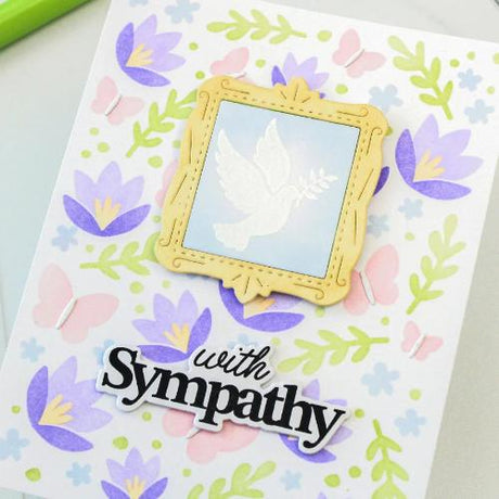 Waffle Flower - Postage Collage Easter Silhouettes Stamp Set