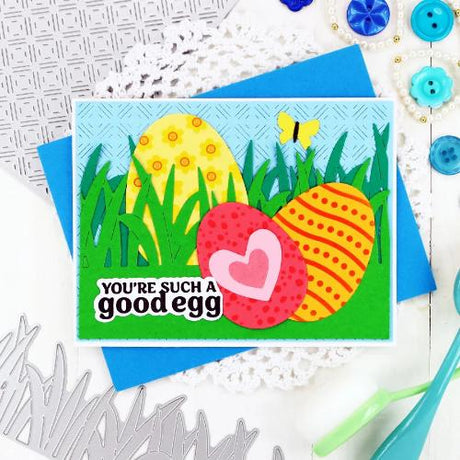 Waffle Flower - Dashed Diamond Texture Die