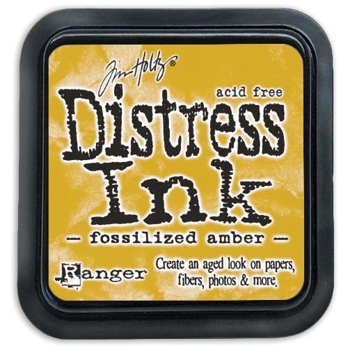 Tim Holtz Distress Ink Pad - Fossilized Amber