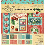 Graphic 45 Life's a Bowl of Cherries 8x8 Collection Pack