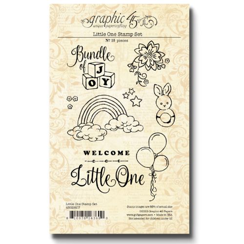 Graphic 45 Little One 4x6 Stamp Set