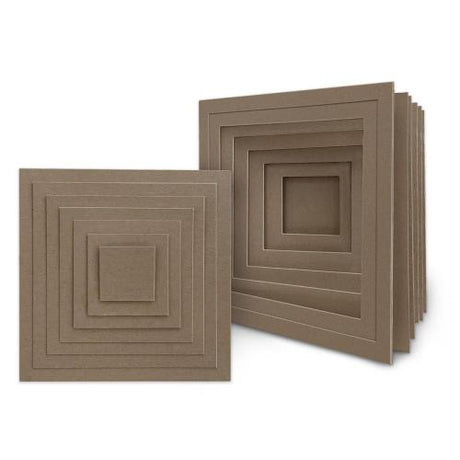 Graphic 45 - 2 in 1 Tunnel & Pyramid Chipboard 8"x8" Albums - Postage as per Actual