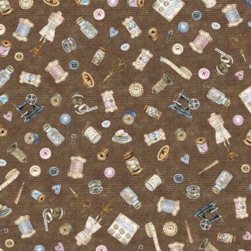 Memory Place Collage Origami Paper 6"X6" 24/Pkg Stitched Together