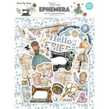 Memory Place Ephemera Cardstock Die-Cuts Stitched Together