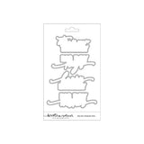 Concord & 9th - Big Day Birthday Stamp Set (6 x 8), Die Set, Stencil, Big Day Shadow Dies & Birthday Shadow Dies Bundle - Postage as per Actual