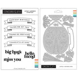Concord & 9th - Lovely Ladybug Stamp Set (4 x 6) & Dies Bundle - Postage as per Actual