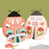 Concord & 9th - Lovely Ladybug Stamp Set (4 x 6) & Dies Bundle - Postage as per Actual