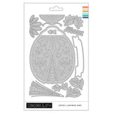 Concord & 9th - Lovely Ladybug Stamp Set (4 x 6) & Dies Bundle - Postage as per Actual
