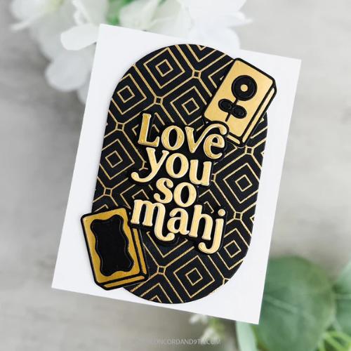 Concord & 9th - Easy Repeat Colette Tile Background Stamp (6 x 6)