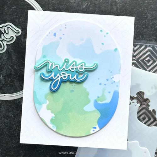 Concord & 9th - Splash Stencil Pack (4 qty; 6 x 9)
