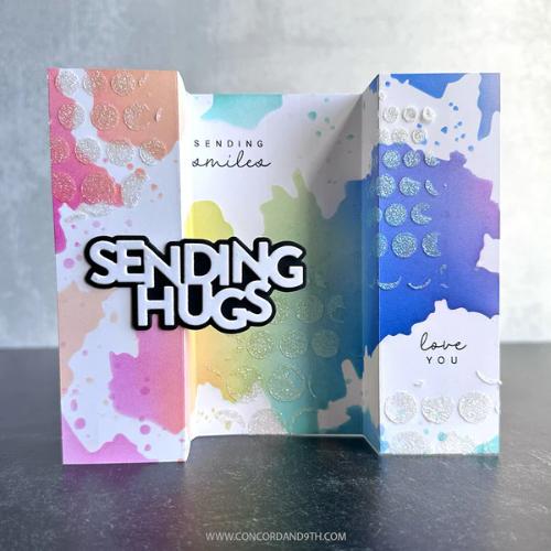 Concord & 9th - Splash Stencil Pack (4 qty; 6 x 9)