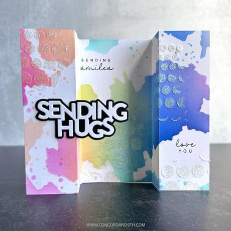 Concord & 9th - Splash Stencil Pack (4 qty; 6 x 9)