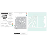 Concord & 9th - Clear Skies Stamp Set  (4 x 4), Dies & Stencil Bundle - Postage as per Actual