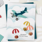 Concord & 9th - Clear Skies Stamp Set  (4 x 4), Dies & Stencil Bundle - Postage as per Actual