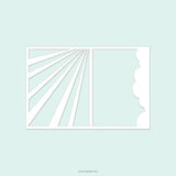 Concord & 9th - Clear Skies Stamp Set  (4 x 4), Dies & Stencil Bundle - Postage as per Actual