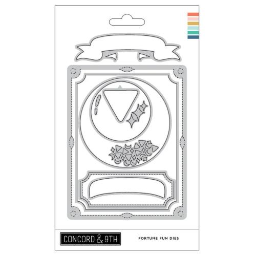 Concord & 9th - Fortune Fun Stamp Set (4 x 6) & Dies Bundle