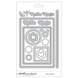 Concord & 9th - Petal Pop Greetings Stamp Set (4 x 6), Dies & Stencil Bundle - Postage as per Actual
