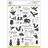 Pinkfresh Studio - Playful Animal Friends 1 Stamp Set