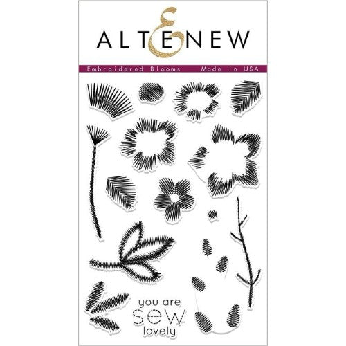 Altenew - Embroidered Blooms Stamp Set