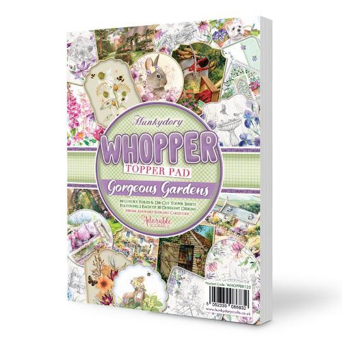 Hunkydory Crafts - Whopper Topper Pad - Gorgeous Gardens – Krafters Cart