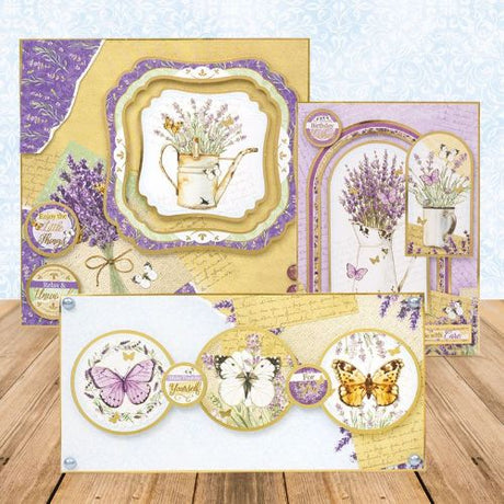 Hunkydory Crafts - Forever Florals - Lavender Luxury Topper Collection with 2 x Bonus Topper Sheets - Postage as per Actual