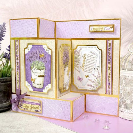 Hunkydory Crafts - Forever Florals - Lavender Luxury Topper Collection with 2 x Bonus Topper Sheets - Postage as per Actual