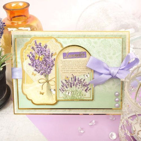 Hunkydory Crafts - Forever Florals - Lavender Luxury Topper Collection with 2 x Bonus Topper Sheets - Postage as per Actual