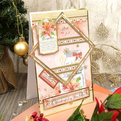 Hunkydory Crafts - Forever Florals - Deck the Halls Luxury Topper Collection with 2 x Bonus Topper Sheets - Postage as per Actual