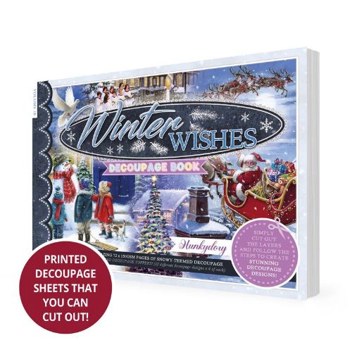 Hunkydory Crafts - Winter Wishes Decoupage Book