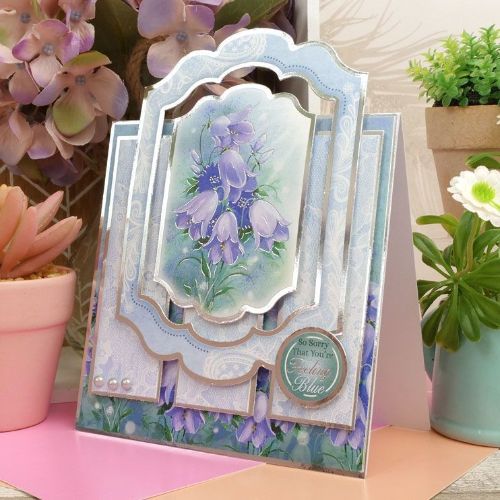 Hunkydory Crafts - Feeling Blue Luxury Topper Set