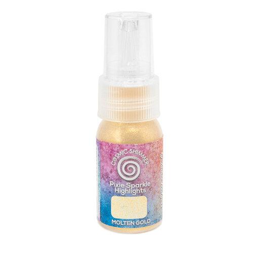 Creative Expressions Cosmic Shimmer Pixie Sparkles Molten Gold