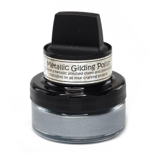 Cosmic Shimmer Metallic Gilding Polish 50ml Pure Silver