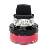 Cosmic Shimmer Metallic Gilding Polish 50ml Carmine Red