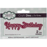 Creative Expressions Sue Wilson Noble Expressions Happy Birthday Craft Die