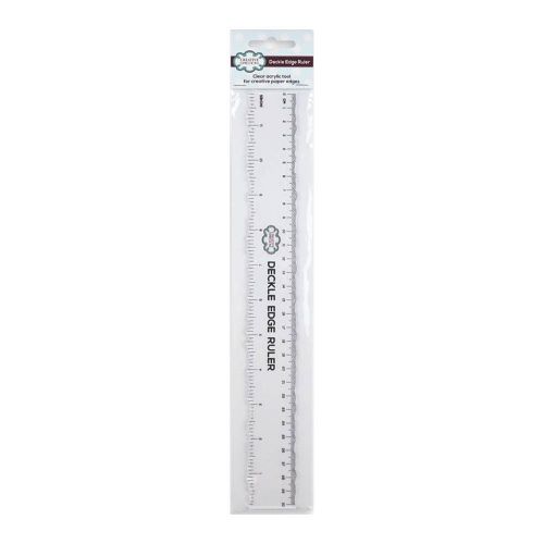 Creative Expressions Deckle Edge Ruler 12 Inch - Postage as per Actual