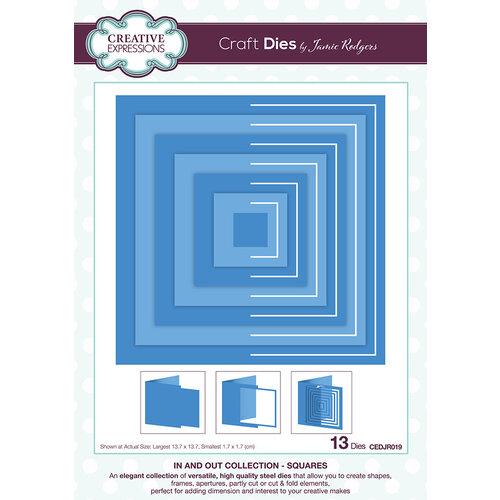 Creative Expressions - In And Out Collection - Craft Dies - Squares