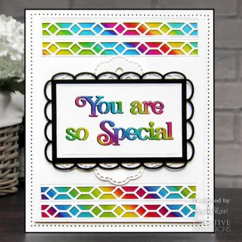 Creative Expressions - Sue Wilson Craft Die Block Sentiments You Are So Special (CED4469)
