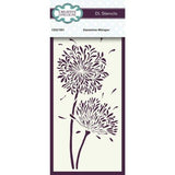 Creative Expressions Dandelion Whisper DL Stencil 4 in x 8 in (10.0 x 20.3 cm)