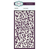 Creative Expressions Leafy Swirls DL Stencil 4 in x 8 in (10.0 x 20.3 cm)