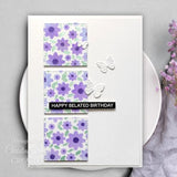 Creative Expressions Daisies Mini Triple Layering Stencil 4 in x 3 in Set of 3