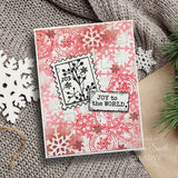 Woodware Clear Singles Winter Postage 4 in x 6 in Stamp Set