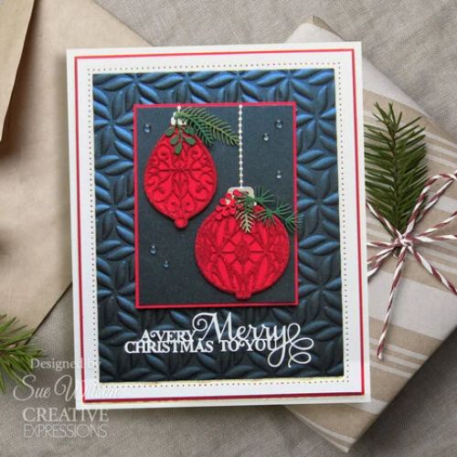 Creative Expressions Sue Wilson Craft Die A Very Merry Christmas