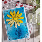 Woodware Clear Singles Petal Doodles With Love 4 in x 6 in Stamp Set