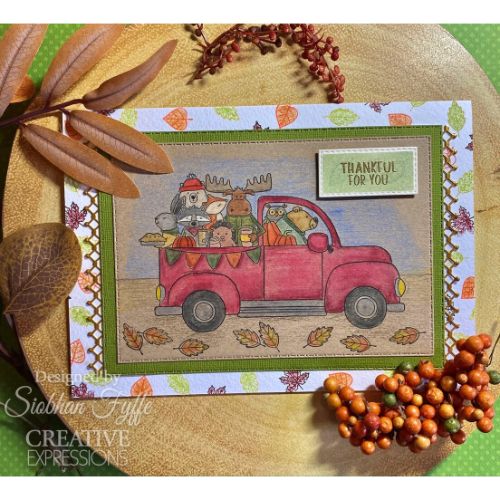 Creative Expressions Jane's Doodles Warm Hugs 6 in x 8 in Clear Stamp Set